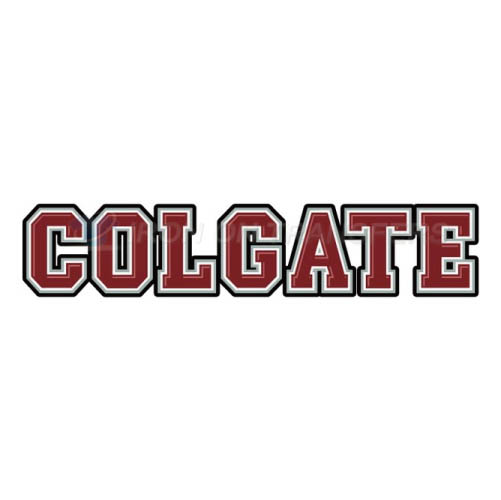 Colgate Raiders logo T-shirts Iron On Transfers N4160
